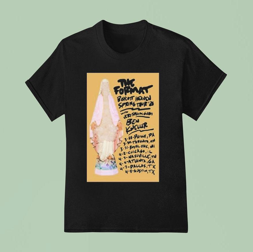 Ben Kweller The Format Spring Tour 2026 Shirt