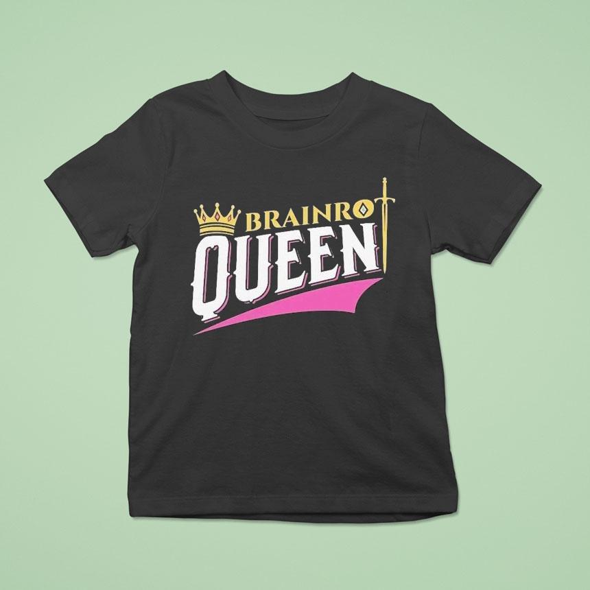 Benjixscarlett Brainrot Queen Shirt