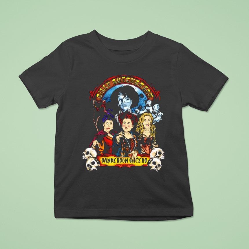 Billy Butcherson Sanderson Sisters Hocus Pocus Movie Shirt