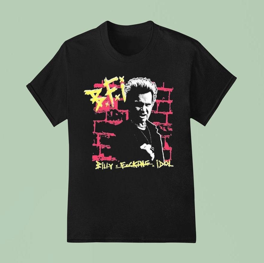 Billy Idol Bfi Billy Fucking Idol Brick Shirt