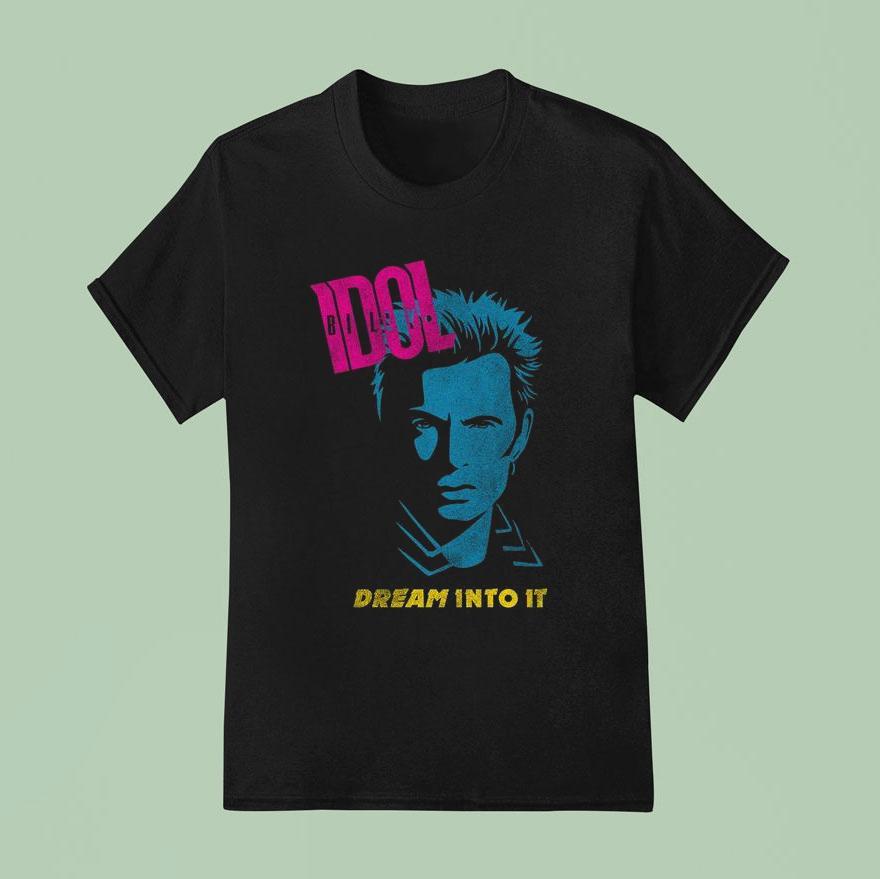 Billy Idol Dream Into It Album Shirt