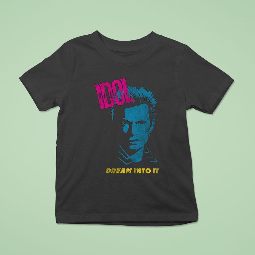 Billy Idol Dream Into It Album Shirt