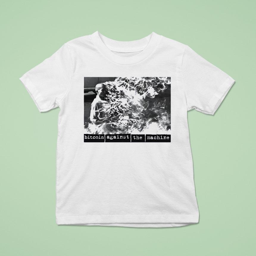 Bitcoin Against The Machine Shirt
