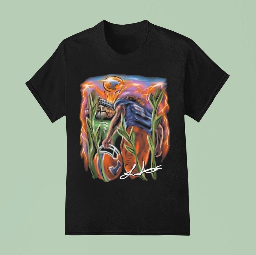 Black Vengeance Illinois Fighting Illini Shirt