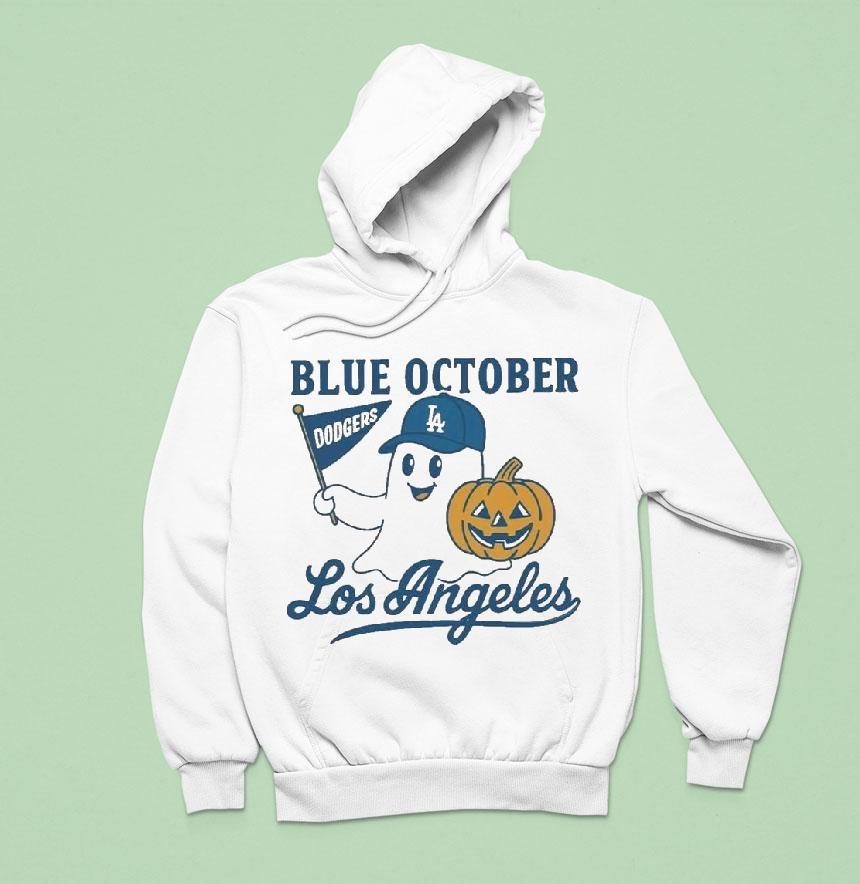 Blue October Ghost Dodgers Shirt Blue October Ghost Dodgers Shirt