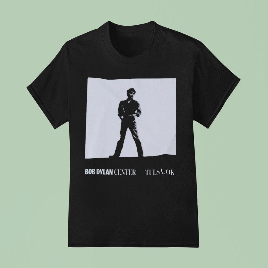 Bob Dylan Center Tulsa Ok Roof Shirt