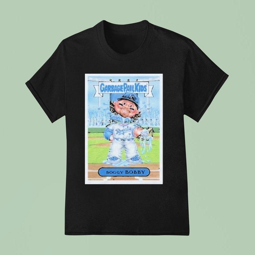 Bobby Witt Jr. Boggy Bobby Garbage Pail Kids X Kansas City Royals Shirt