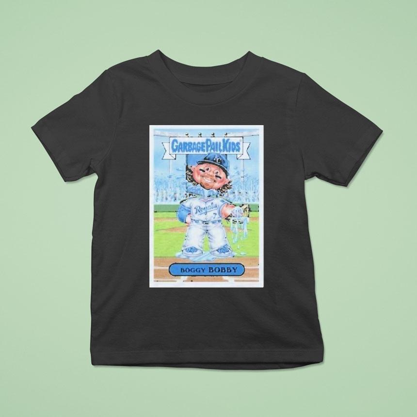 Bobby Witt Jr. Boggy Bobby Garbage Pail Kids X Kansas City Royals Shirt
