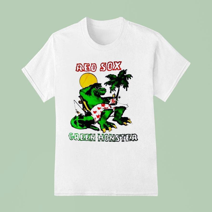 Boston Red Sox Green Momster Shirt