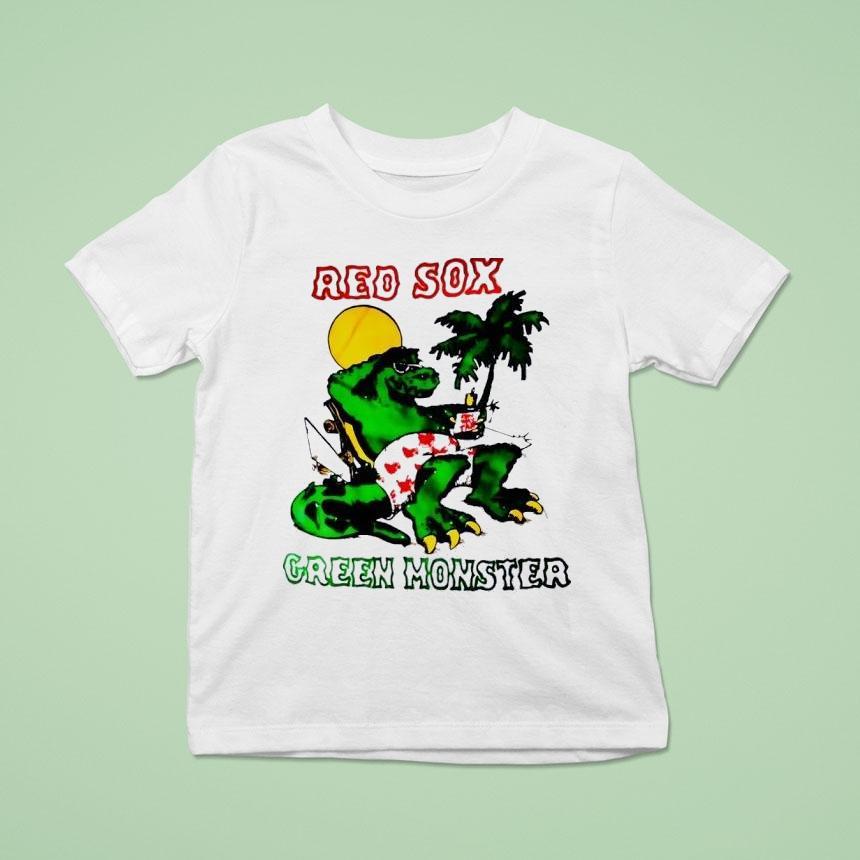 Boston Red Sox Green Momster Shirt