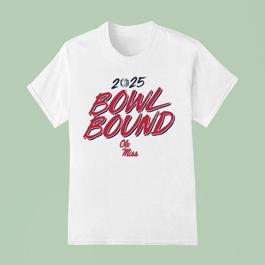 Bowl Bound Ole Miss Rebels Football 2025 Shirt