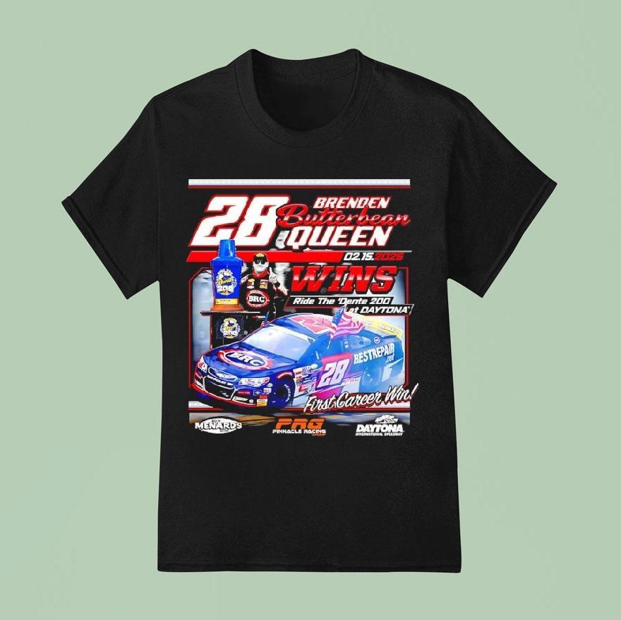 Brenden Butterbean Queen’s First Career Win At Daytona Arca Menards Series Shirt