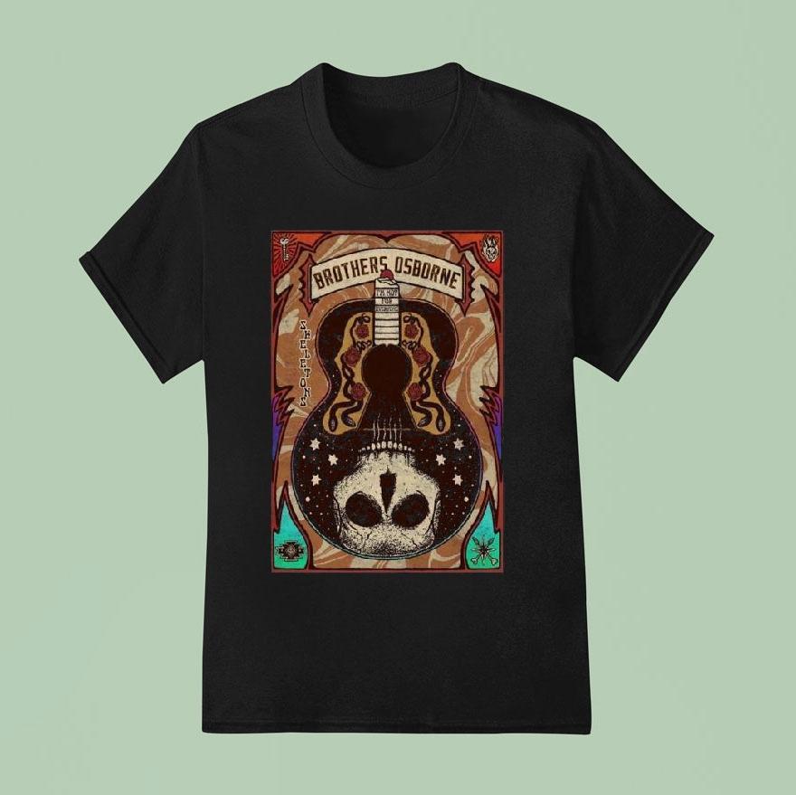 Brothers Osborne Skeletons I’m Not For Everyone Tour 2025 Shirt