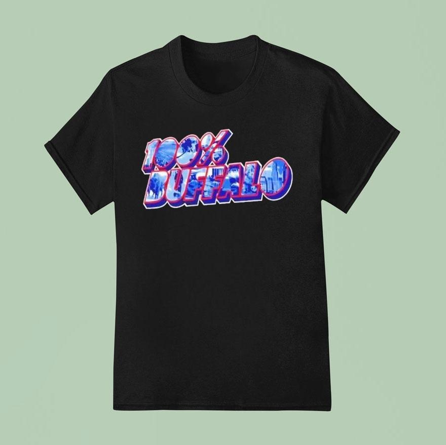 Buffalo Bills 100 Percent Buffalo Shirt