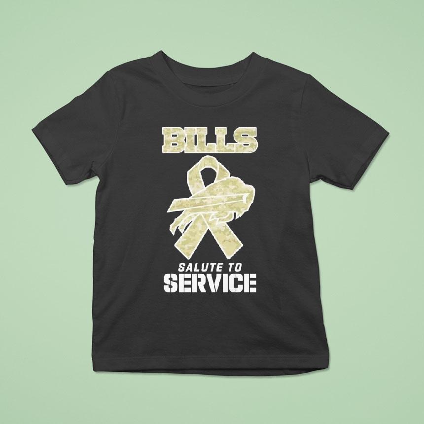 Buffalo Bills Salute To Service Shirt