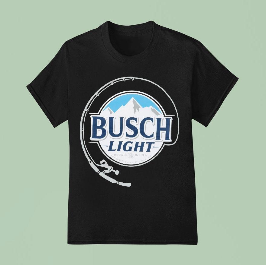 Busch Light Fishing Pole Shirt