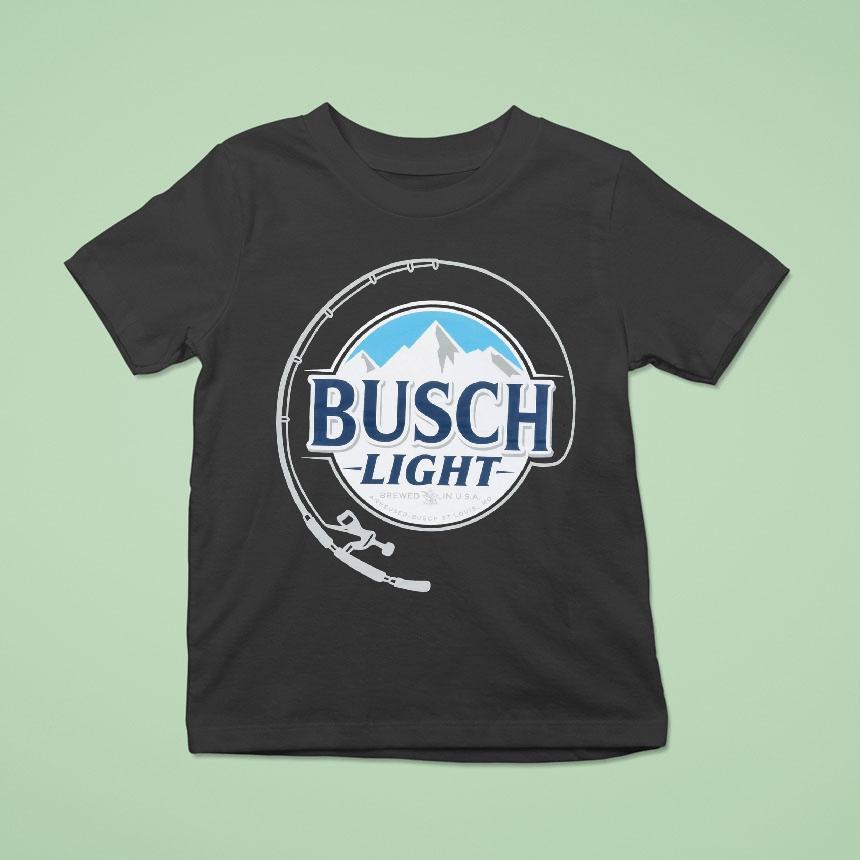 Busch Light Fishing Pole Shirt