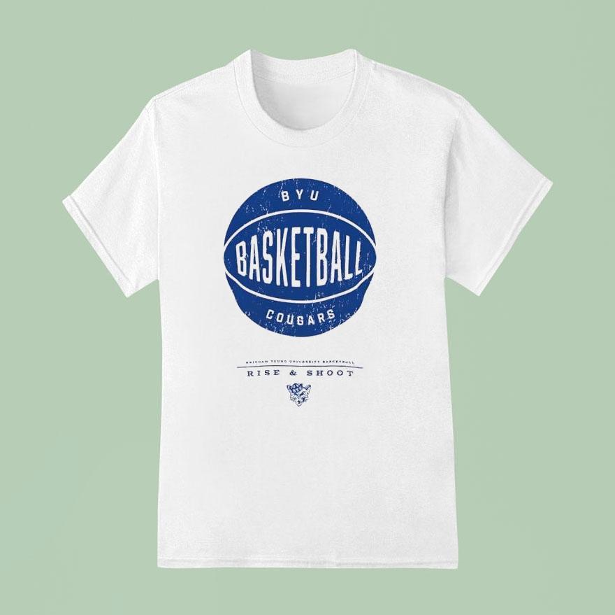 Byu Cougars University Basketball Shirt