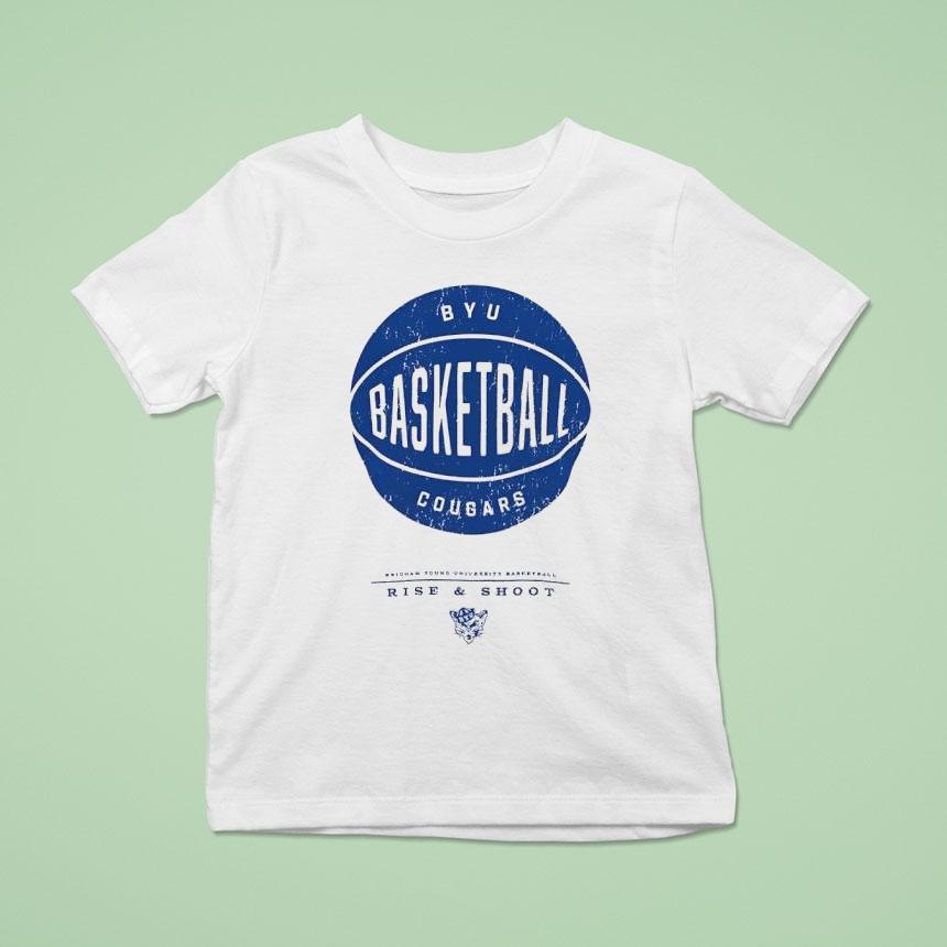 Byu Cougars University Basketball Shirt