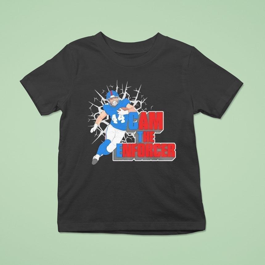Cameron Skattebo The Enforcer New York Giants Shirt