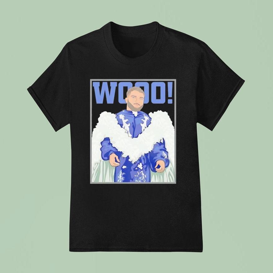 Cameron Skattebo Wooo New York Giants Shirt