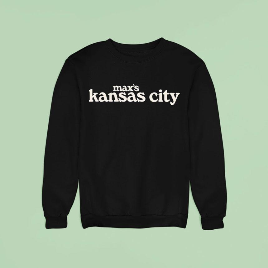 Charli Xcx Wearing Max's Kansas City Shirt Charli Xcx Wearing Max's Kansas City Shirt