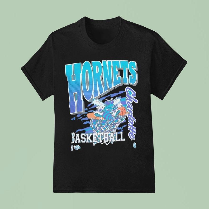 Charlotte Hornets Nba Basketball Mascot Shirt