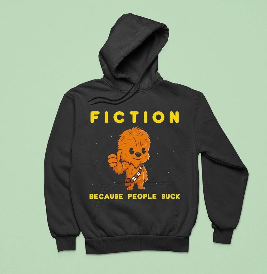 Chewbacca Fiction Because People Suck Shirt Chewbacca Fiction Because People Suck Shirt