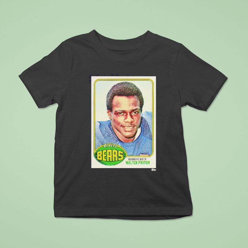 Chicago Bears Walter Payton Trading Card Shirt