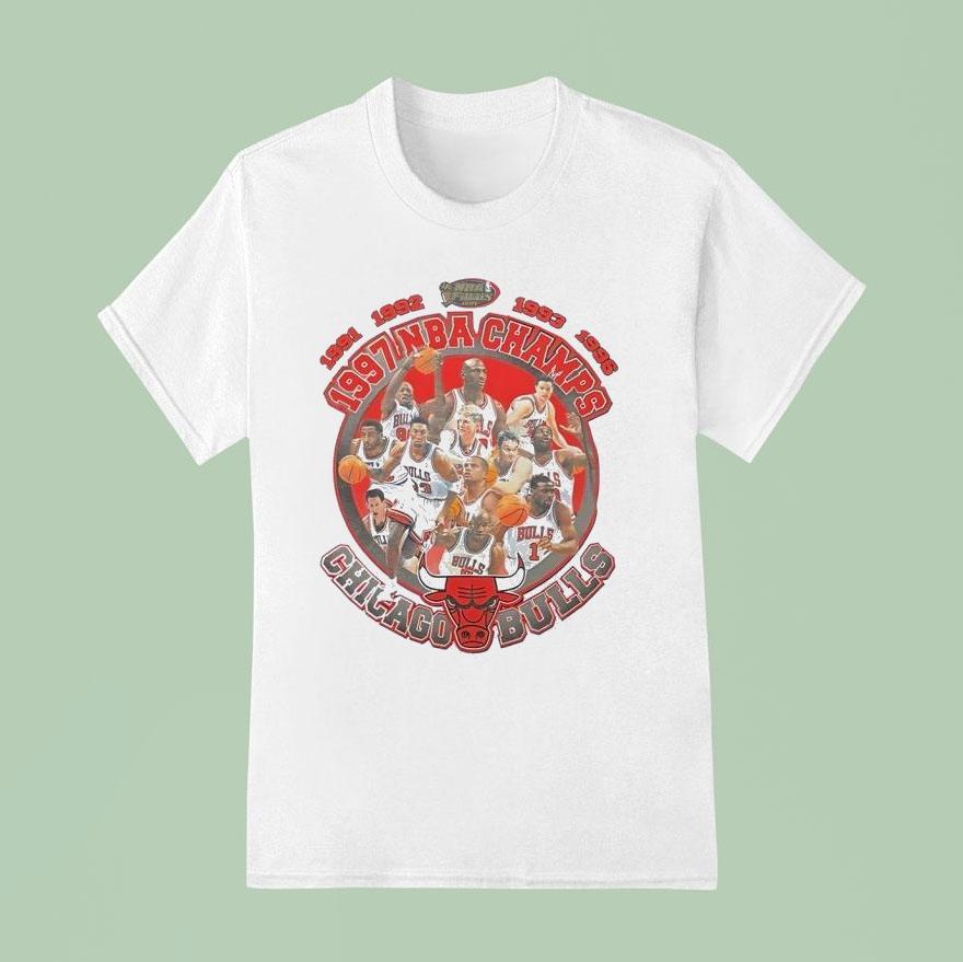 Chicago Bulls 1997 Nba Champs Vintage Shirt