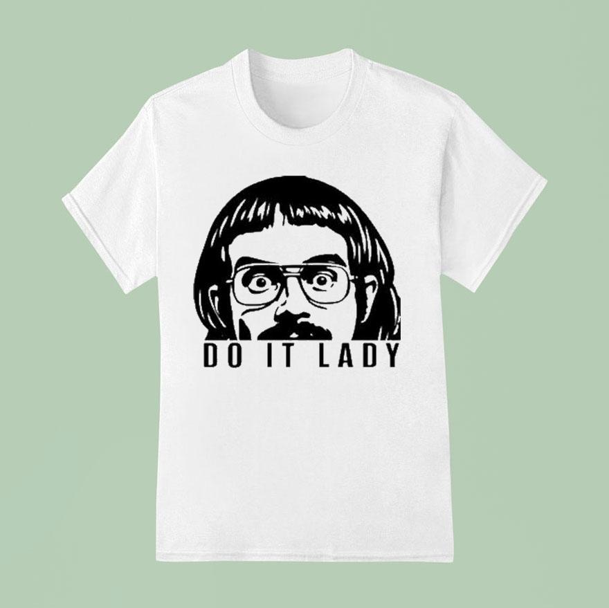 Chit Do It Lady Peeking Shirt