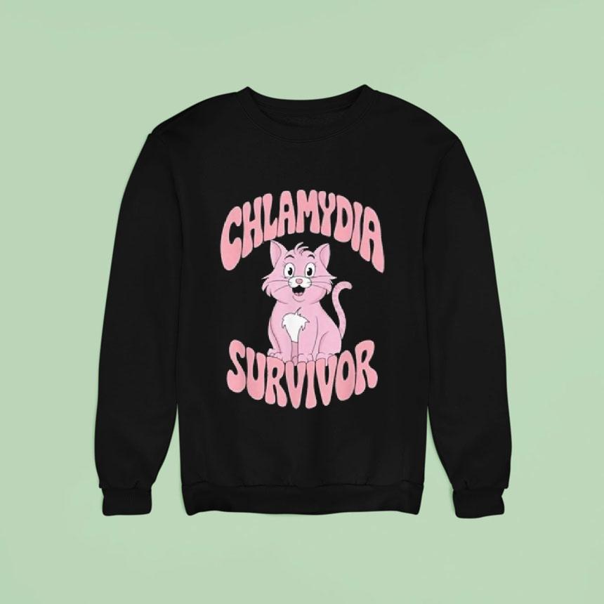 Chlamydia Survivor Cat Shirt Chlamydia Survivor Cat Shirt