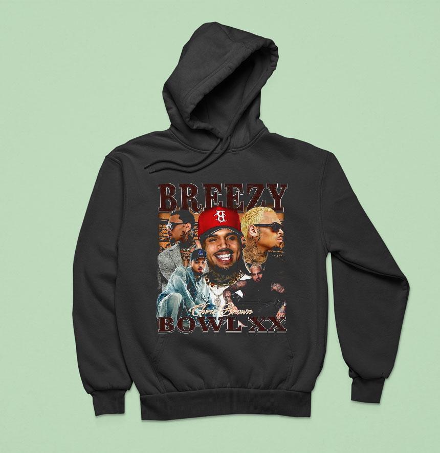 Chris Brown Breezy Bowl Xx Tour 2025 Shirt Chris Brown Breezy Bowl Xx Tour 2025 Shirt