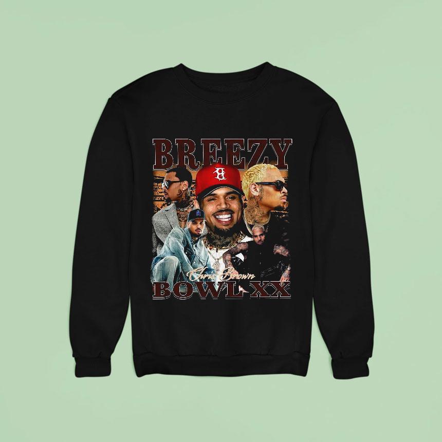 Chris Brown Breezy Bowl Xx Tour 2025 Shirt Chris Brown Breezy Bowl Xx Tour 2025 Shirt