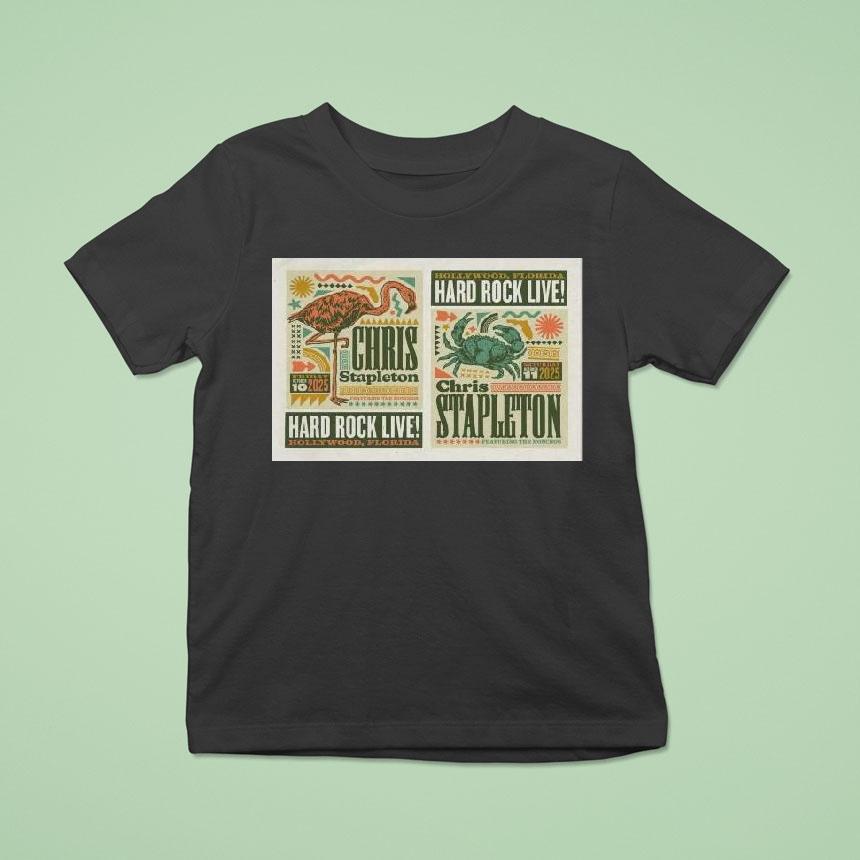 Chris Stapleton Hollywood, Fl October 10 11, 2025 Shirt
