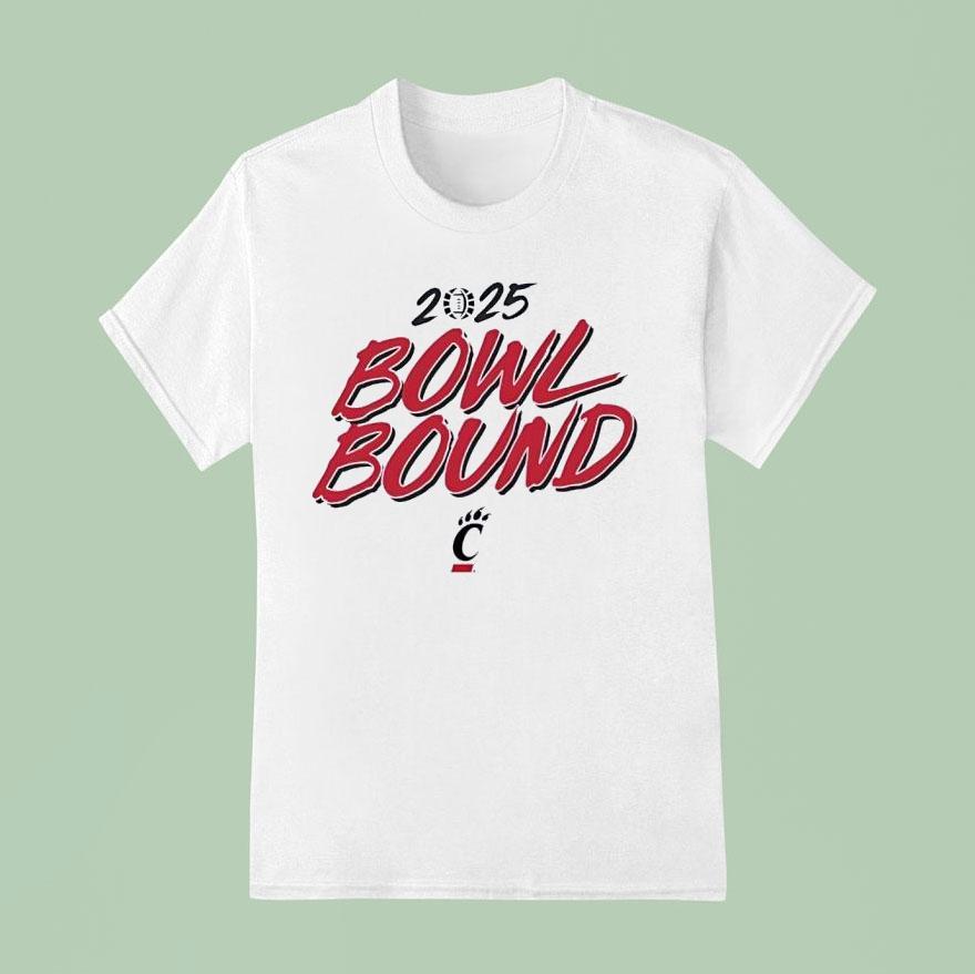 Cincinnati Bearcats Bowl Bound 2025 Shirt