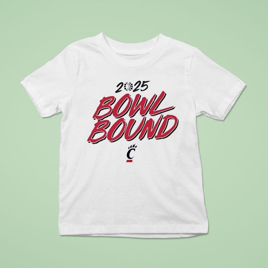 Cincinnati Bearcats Bowl Bound 2025 Shirt