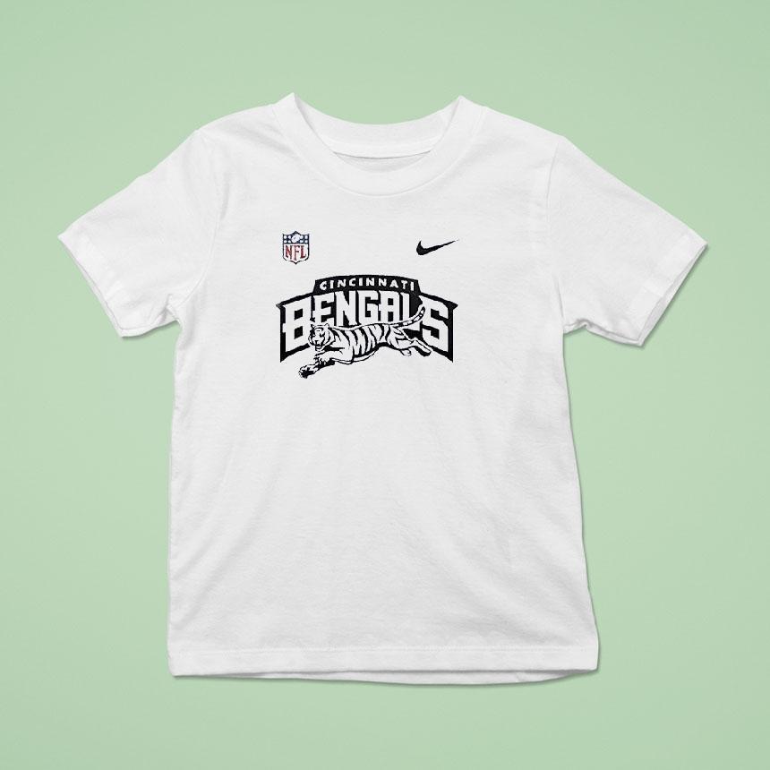 Cincinnati Bengals White Bengals Head Shirt