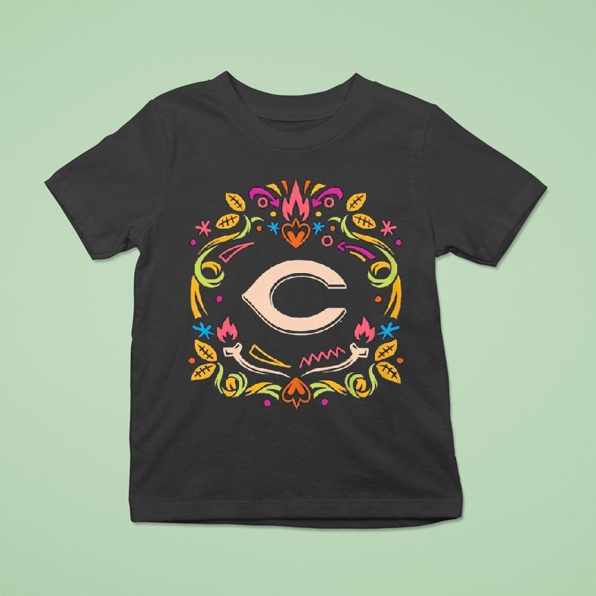 Cincinnati Reds Da De Los Muertos Shirt