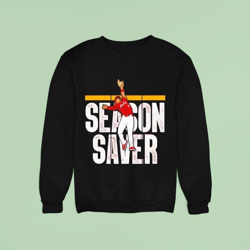 Cincinnati Reds Reds Daily Noelvi Marte Season Saver Shirt Cincinnati Reds Reds Daily Noelvi Marte Season Saver Shirt