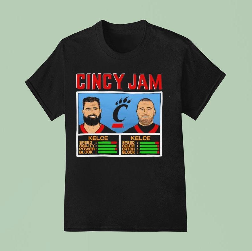 Cincy Jam Jason And Travis Kelce Shirt