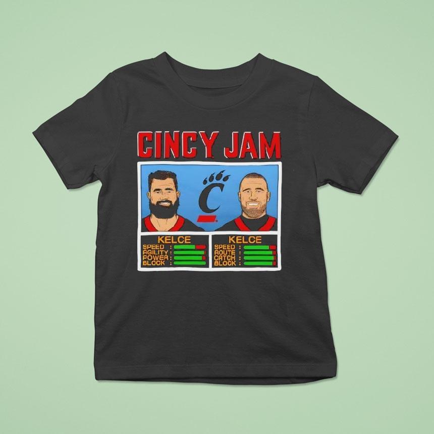 Cincy Jam Jason And Travis Kelce Shirt