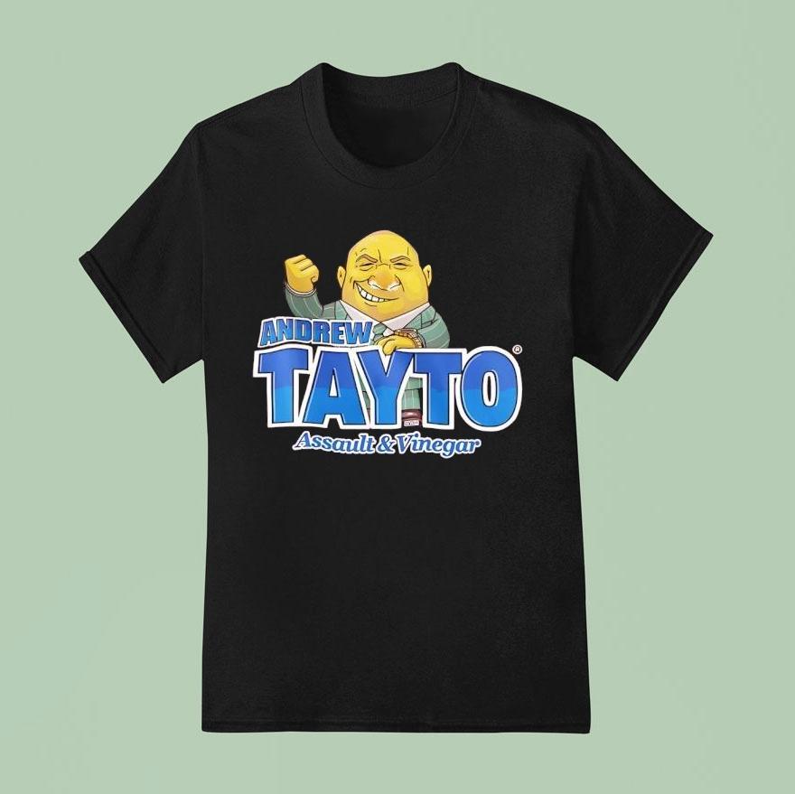 Conor Mcgregor Funny Andrew Tayto Assault And Vinegar Shirt