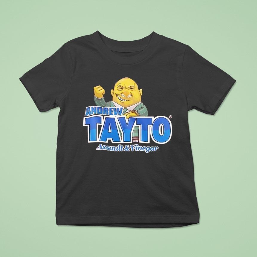 Conor Mcgregor Funny Andrew Tayto Assault And Vinegar Shirt