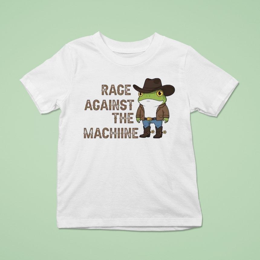 Cowboy Frog Rage Against The Machine Shirt