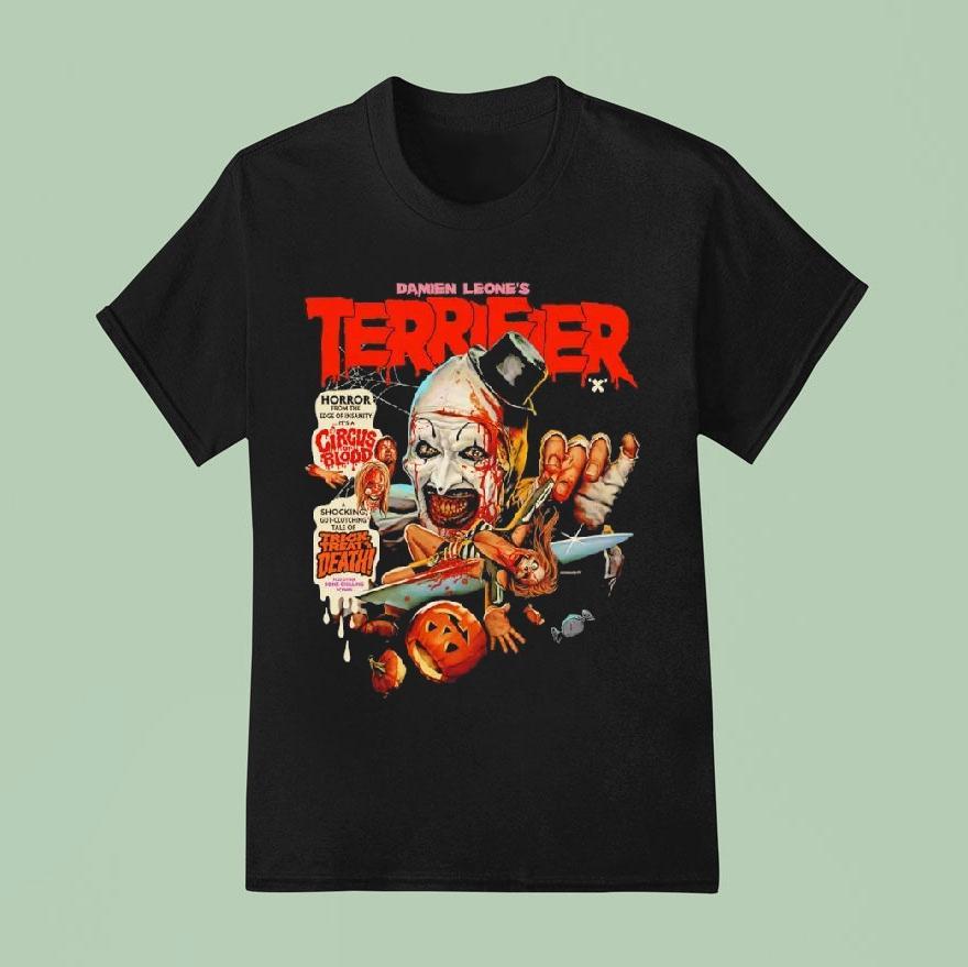Damien Leone’s Terrifier Trick Treat Death Shirt