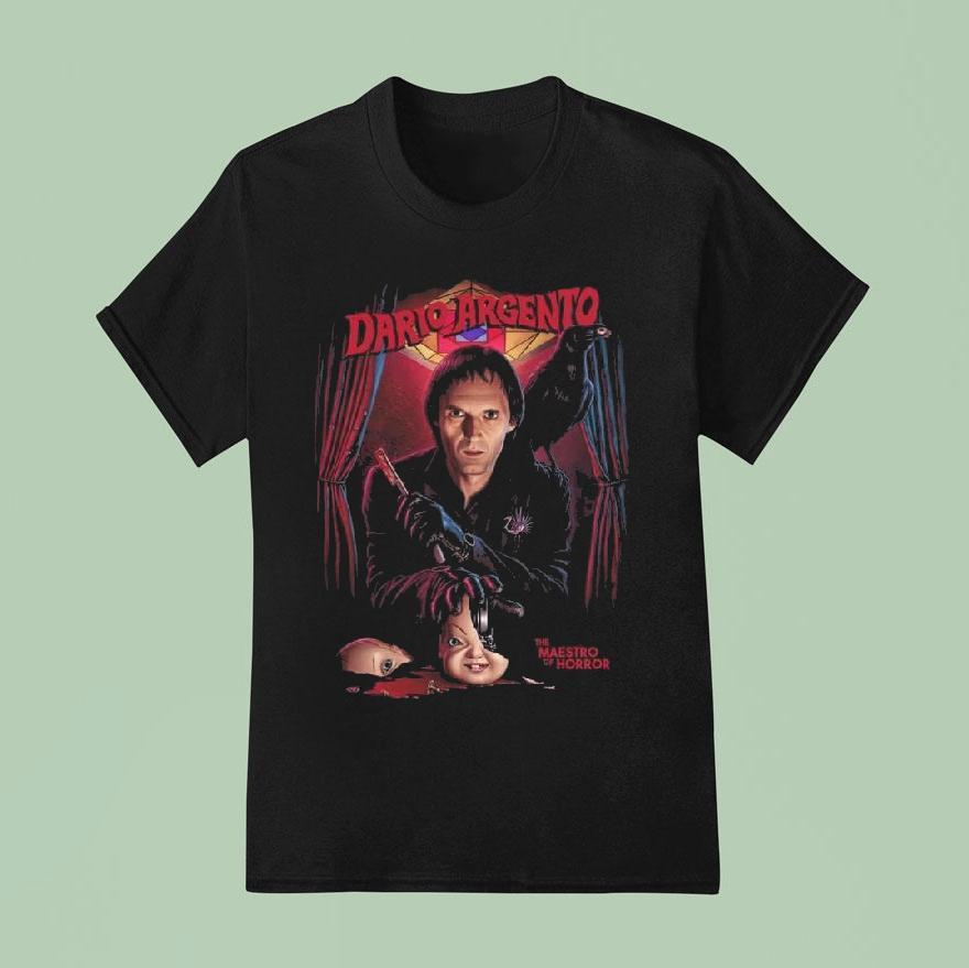 Dario Argento Maestro Of Horror Shirt