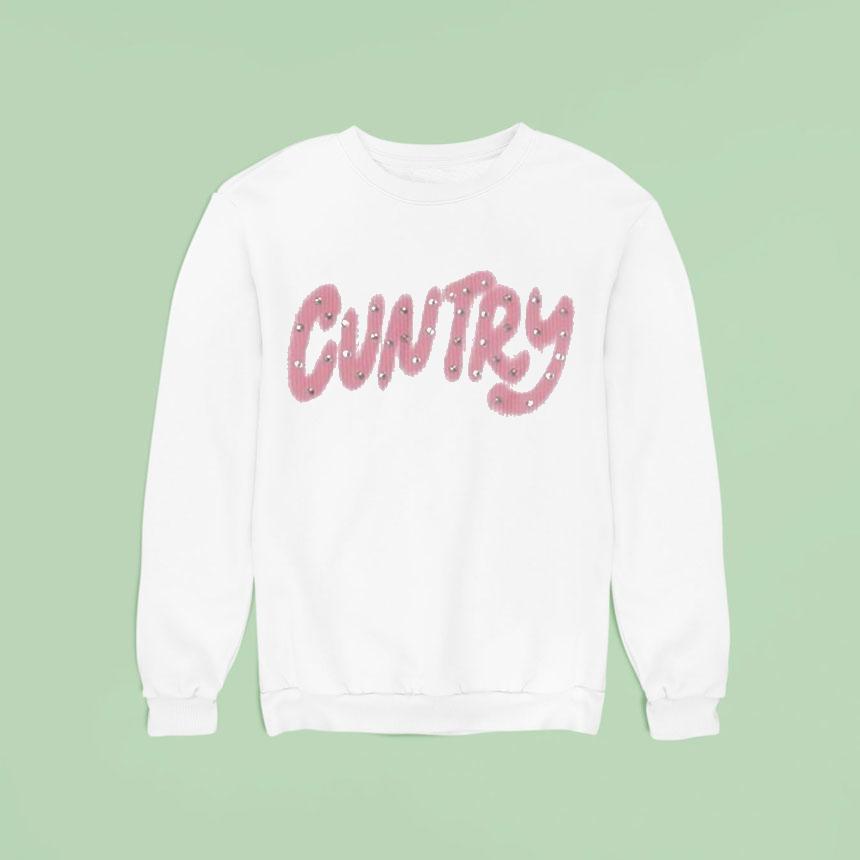 Dasha Bedazzled Cuntry Shirt Dasha Bedazzled Cuntry Shirt
