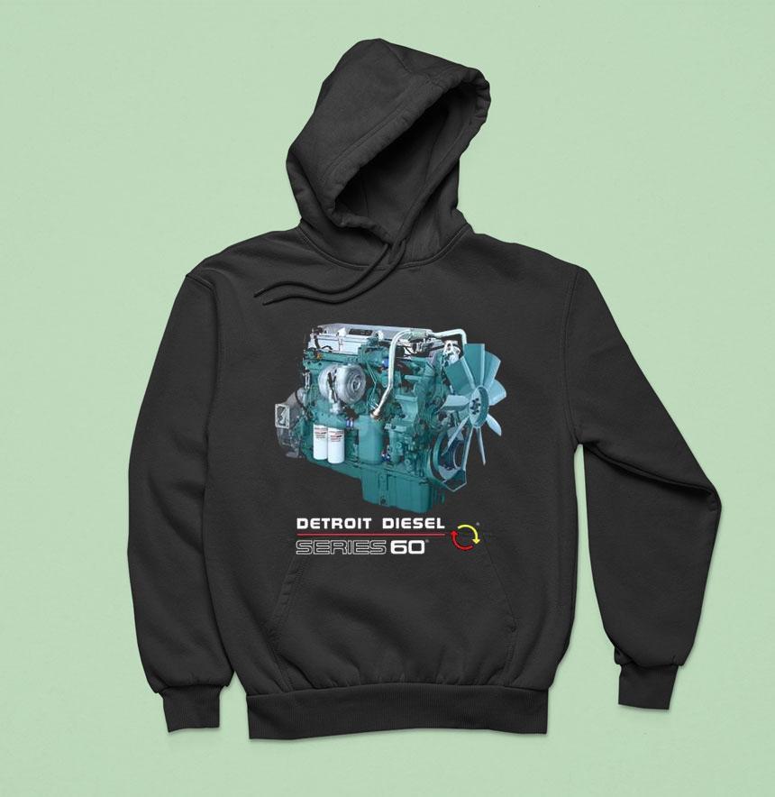 Detroit Diesel Series 60 Engine Shirt Detroit Diesel Series 60 Engine Shirt