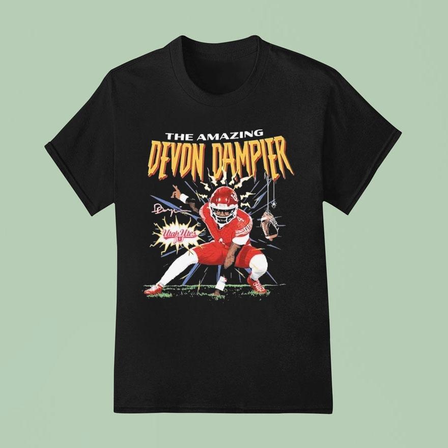 Devon Dampier The Amazing Utah Utes Shirt